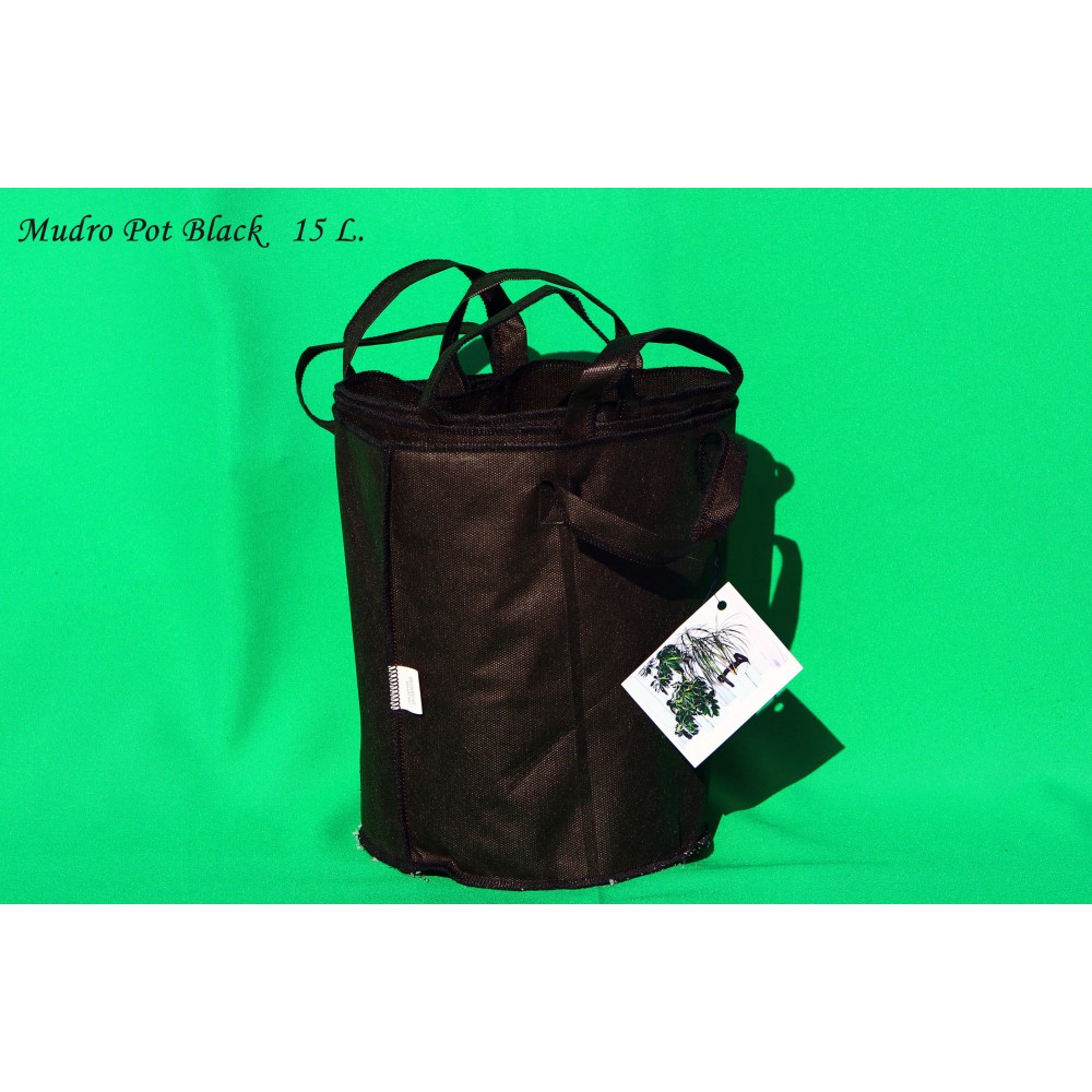 Mudro Pot Black 15 L